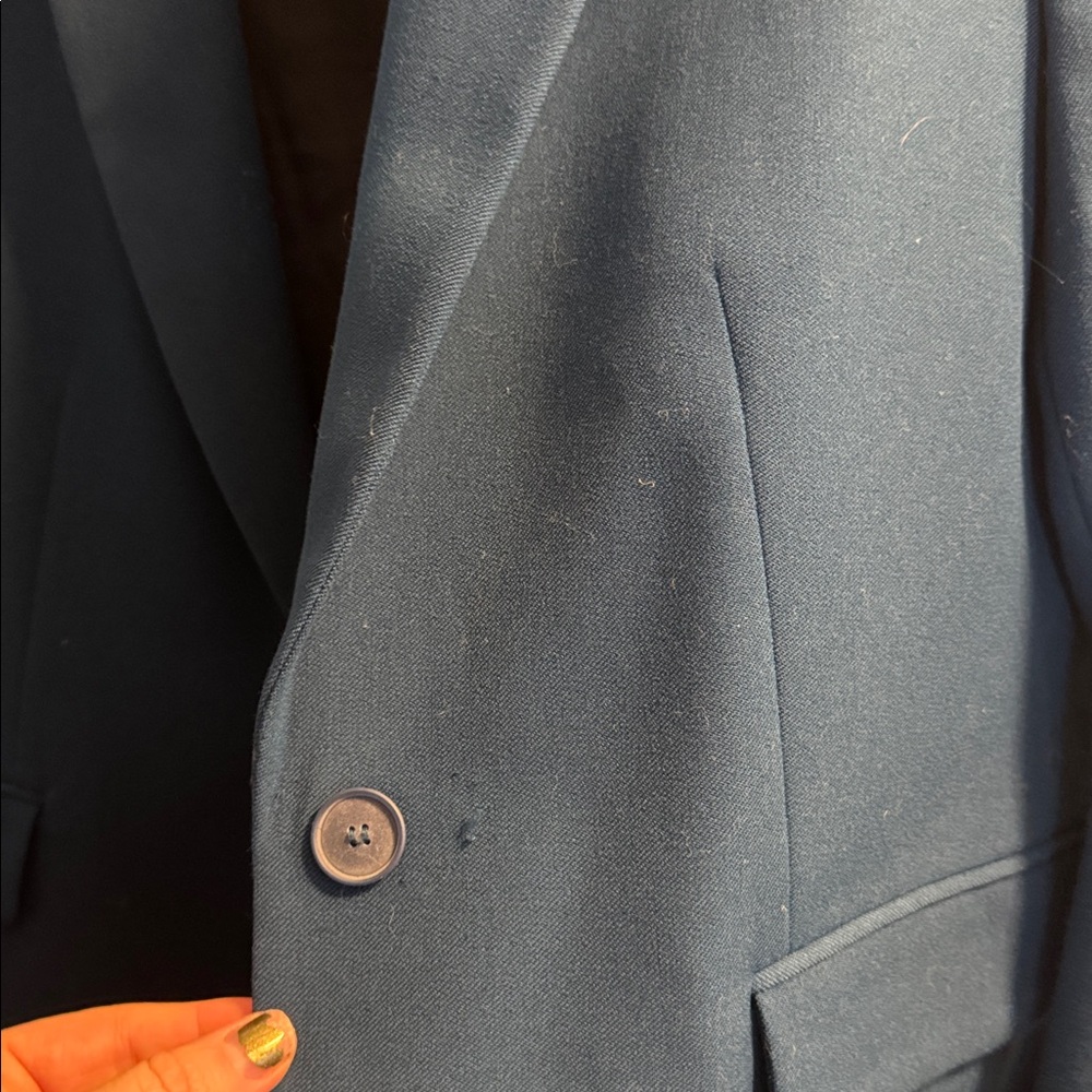 Zara Teal Blazer - Picture 4 of 4
